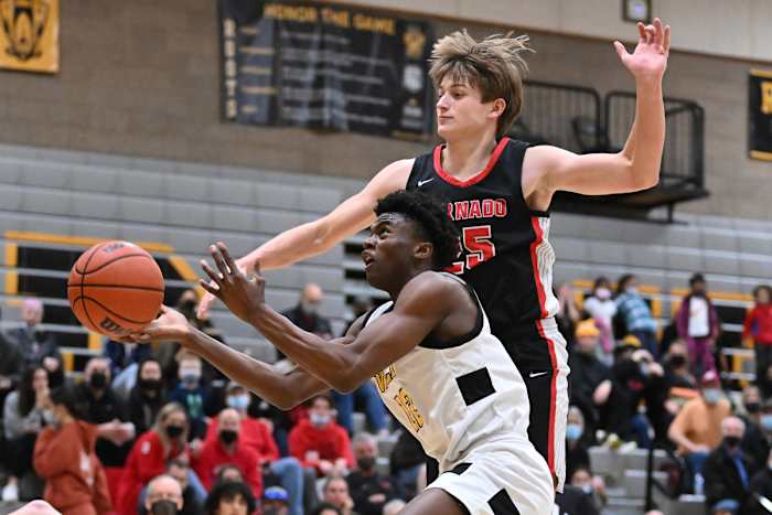 Roosevelt North Medford boys basketball Leon Neuschwander 16